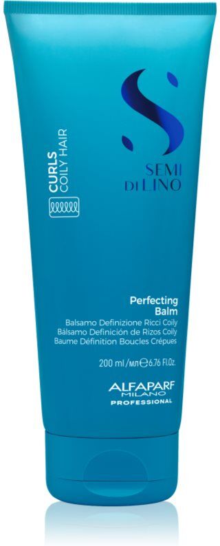 Alfaparf Milano Semi Di Lino Curls Perfecting Balm baume pour cheveux bouclés 200 ml