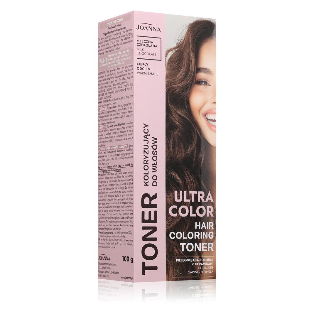 Joanna Ultra Color Toner do włosów Milk chocolate 100 g (Milk Chocolate) (67436748)