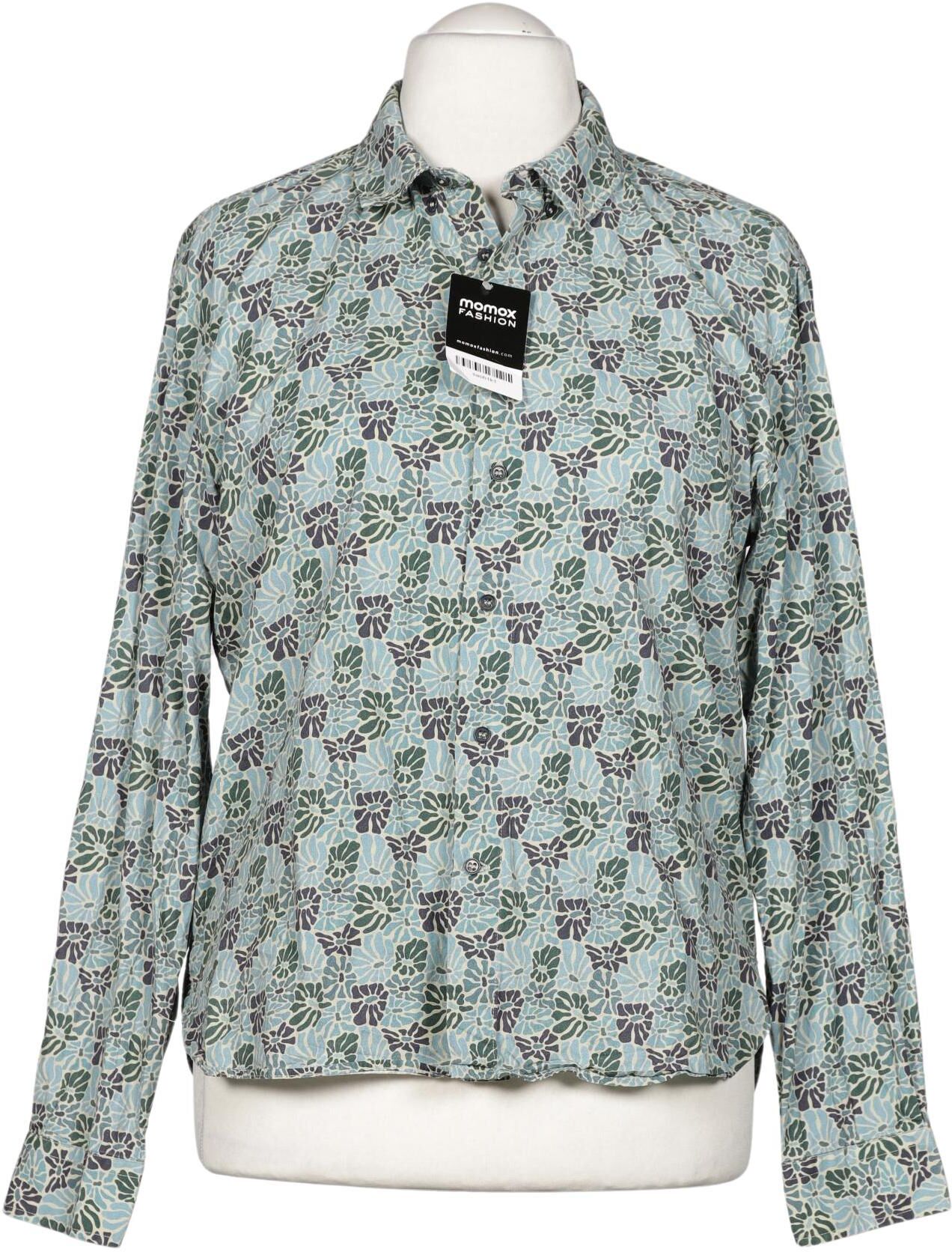 Brava Fabrics Damen Bluse, Hellblau, Gr. XL, Baumwolle - Second Hand