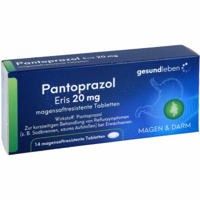 Alliance Healthcare Deutschland GmbH PANTOPRAZOL Eris 20 mg magensaftres.Tabletten 14 St 14289464