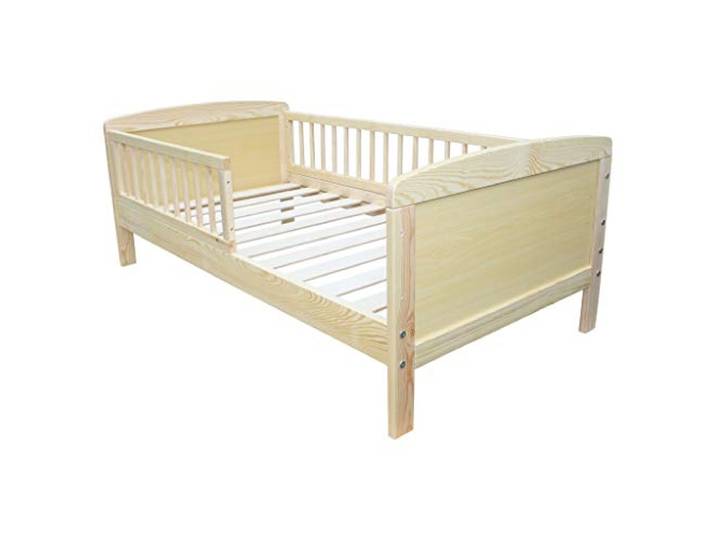 Micoland Kinderbett Juniorbett 140x70 cm Natur ohne Matratze