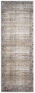 MDA Rugs Kimberly Collection Brown Abstract Area Rug