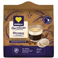 EDEKA Herzstücke Kaffeepads »Strong« 16 Stück
