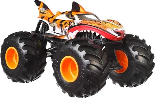 Hot Wheels Monster Truck Tiger Shark XL schaal 1:24
