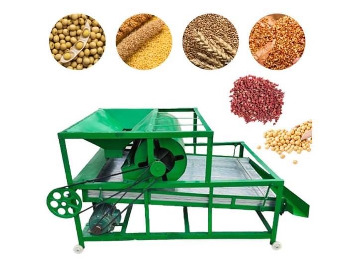 Machine de nettoyage de grains à tamis vibrant électrique pour maïs, blé, graines de soja, riz, haricots, élimination de la poussière et séparateur d'impuretés
