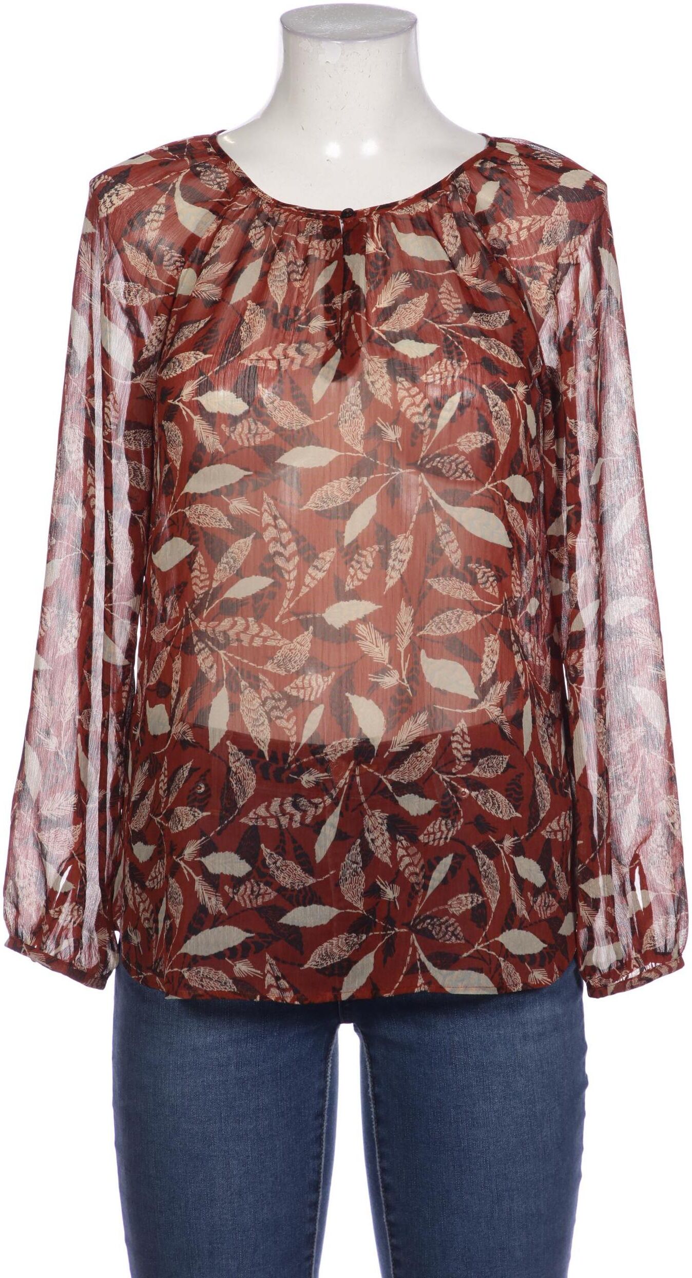 Expresso Damen Bluse, Braun, Gr. EU 36, Synthetik - Second Hand