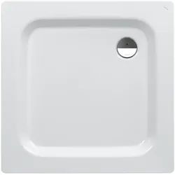 Laufen quadrat Duschwanne „Platina“ 1000 × 1000 mm mit Antislip, ohne Oberflächenveredelung, in Weiß