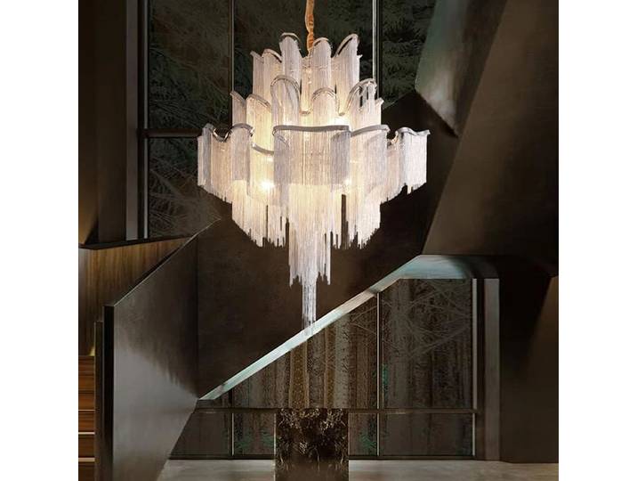 Lampes suspendues Led à pampilles de luxe, nouveaux lustres dorés, lampes suspendues pour plafond, décoration moderne, décoration de la maison, lustre pour chambre à coucher