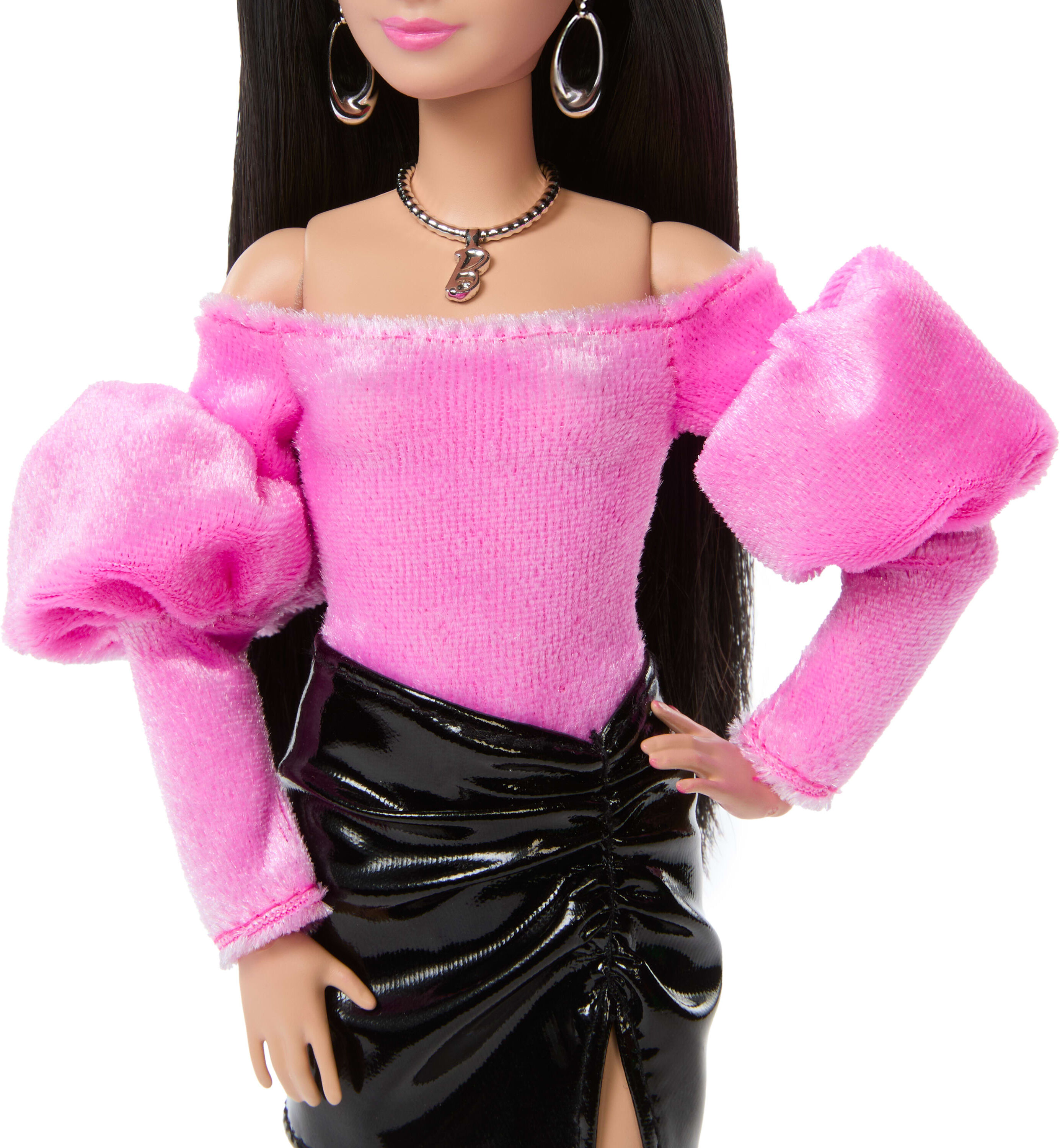 Anziehpuppe BARBIE "Barbie Deluxe Style - Off the Shoulder with Skirt", pink, Puppen, Kinder, Anziehpuppe
