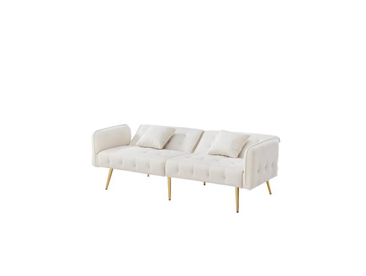 ComfortXL Schlafsofa De-35361 mit verstellbaren Lehnen Antikweiß, Weiß, 82x70x178 cm, Babymöbel & Kindermöbel, Kinderzimmer & Jugendzimmer, Schlafsofas