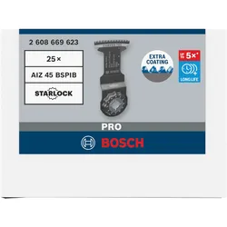 Bosch PRO AIZ 45 BSPIB Tauchsägeblatt 45 x 45 mm 25-tlg - 2608669623