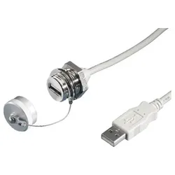 Rittal USB-Verlängerung 1m Bauform A mit Wandanschluss