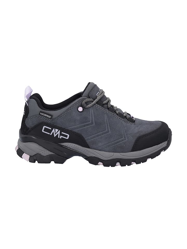 cmp Leder-Trekkingschuhe "Melnick" in Schwarz/ Grau - 37