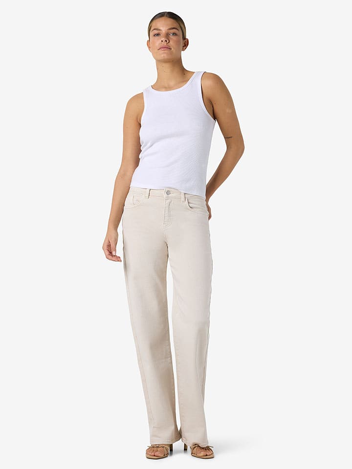 Noisy may Jeans "Yolanda" - Regular fit - in Sand - W26/L30
