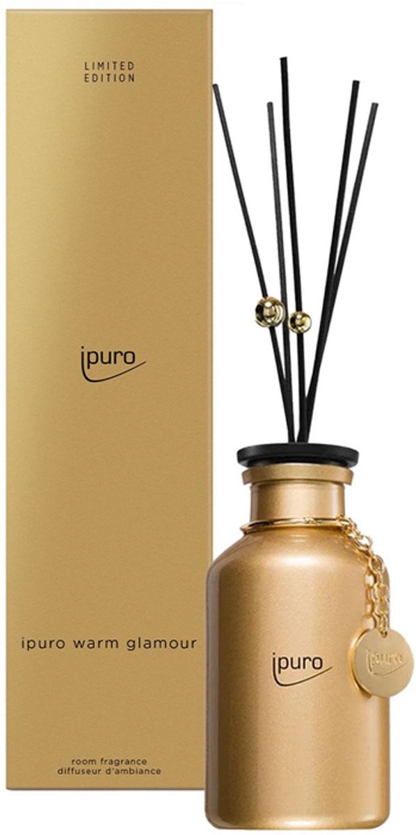 Ipuro Geurdiffuser Warm Glamour 240 ml met Geurstokjes