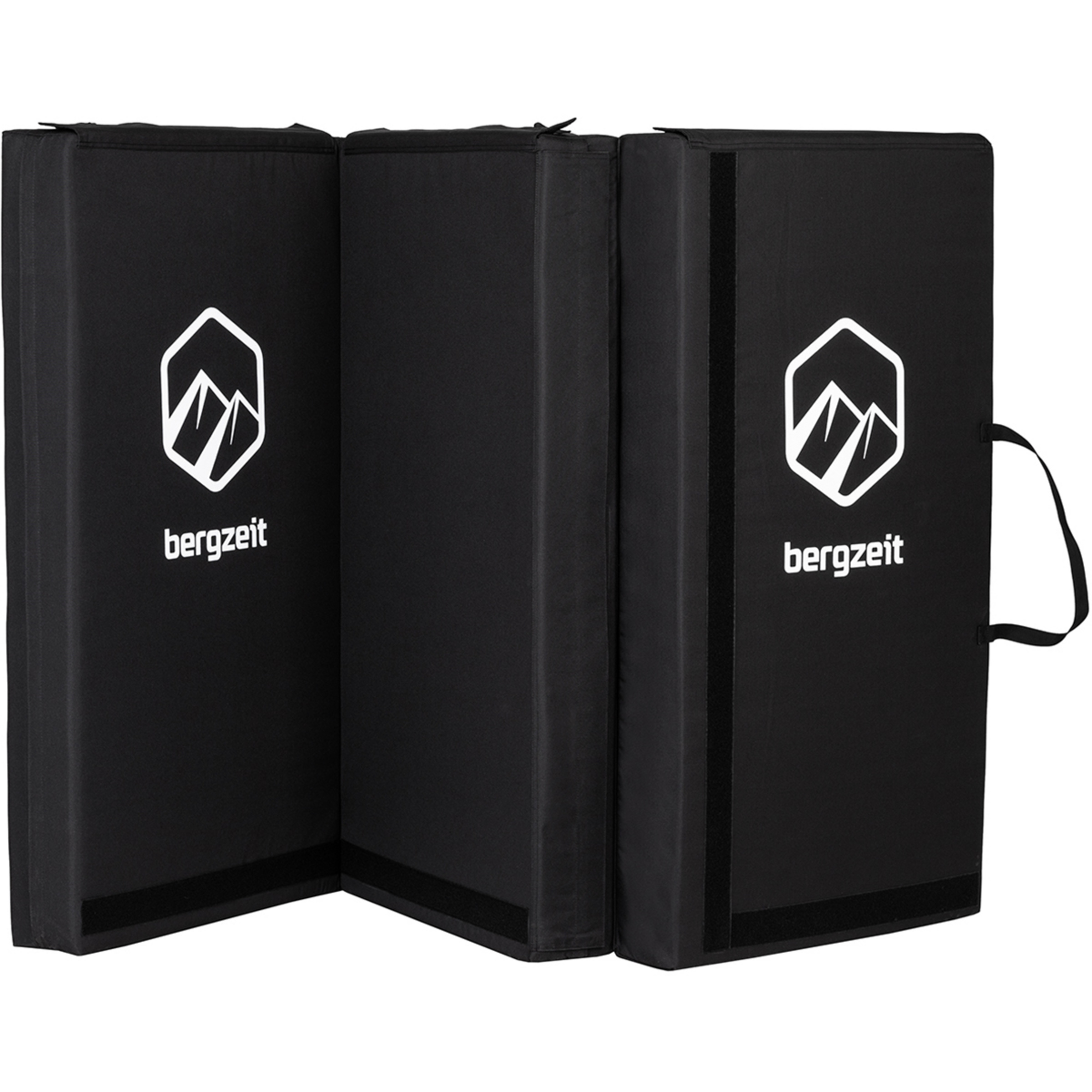 Mantle Bergzeit Triple Crashpad Crashpads & Bouldermatten schwarz Bouldern