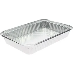 MONOUSO - Aluschalen Rechteckig 2200ml 315x210x46mm (100 Stück)