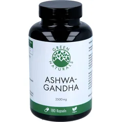 Green Naturals Ashwagandha 2500 mg Hochdosis Vegan 180 ST