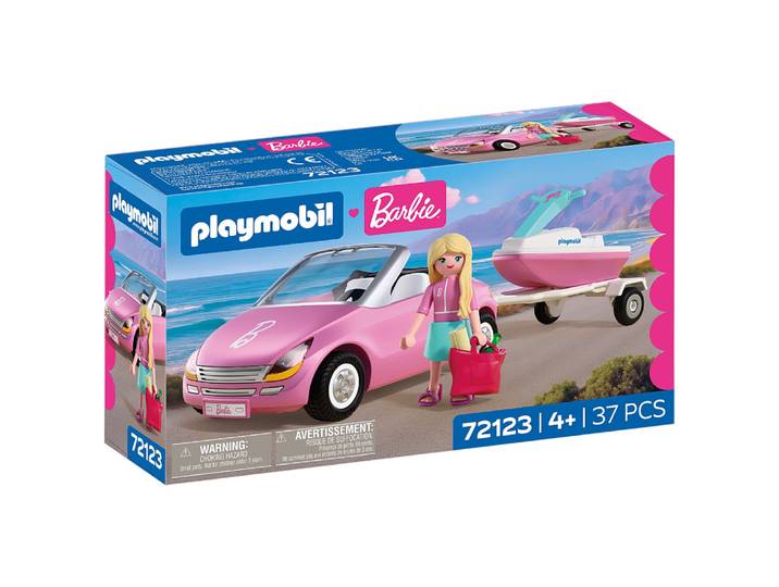 Barbie Cabriolet & scooter de mer