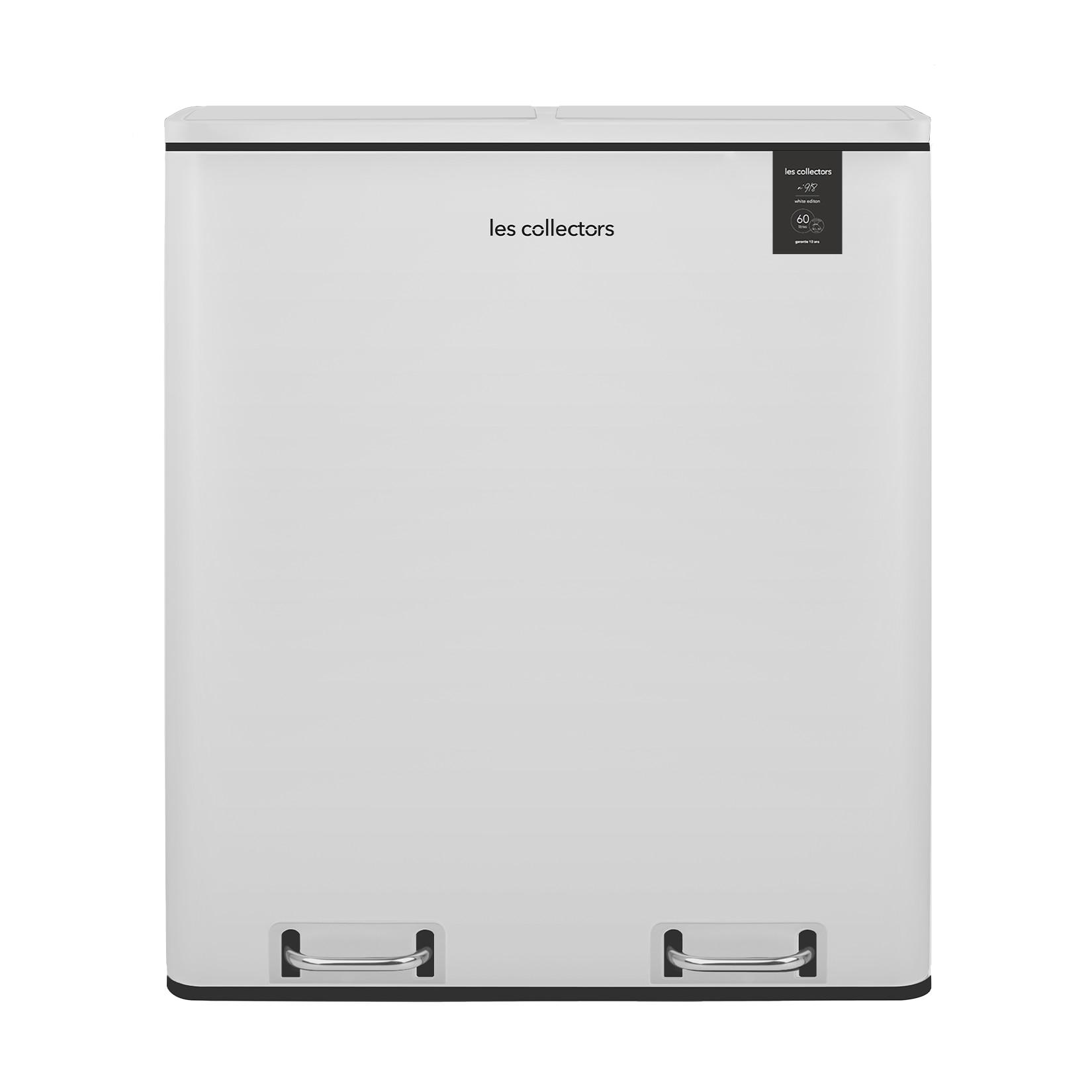 Les Collectors N°918 Treteimer 2x30L Weiß