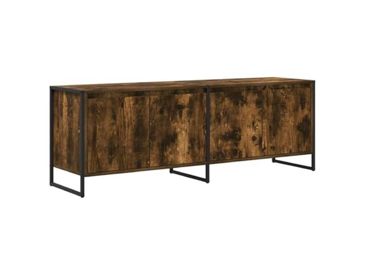 Kaorsrow TV-Schrank Raucharbe 140x36x49,5cm Holzwerkstoff mit 4 Türen Moderner Fernsehtisch für Wohnzimmer und Schlafzimmer: Großzügiger Stauraum ordnet Alltagsgegenstände.