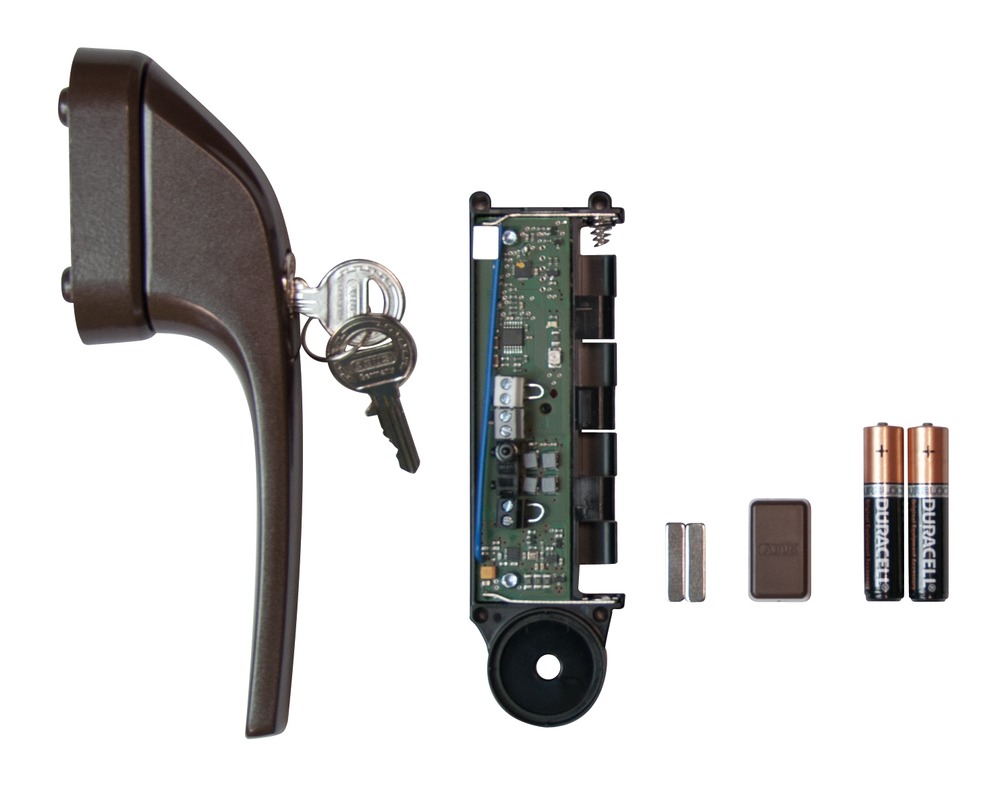 ABUS Security Center ABUS Secvest Funk-Nachrüstset für FOS 550 - AL0125 (braun) FUFT50037B