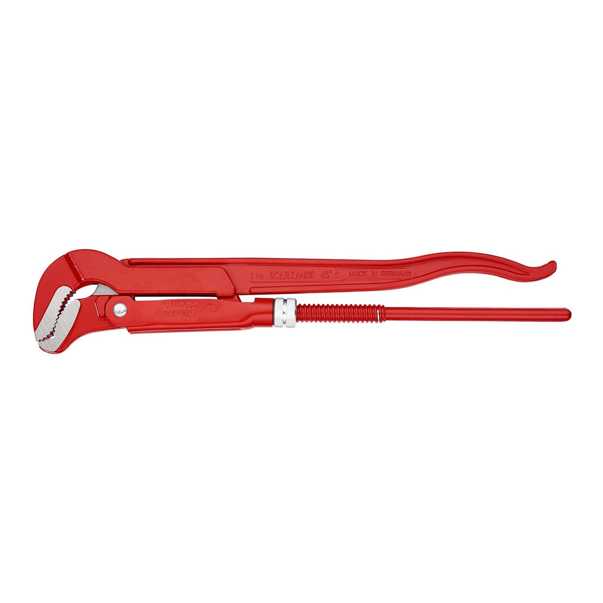 KNIPEX 83 30 015 Rohrzange S-Maul rot pulverbeschichtet 420 mm)