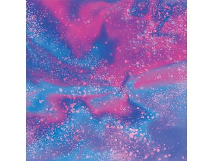 Cricut transfert Infusible Ink\, 2 feuilles\, Purple WaterSplash\, 30.5cm x 30.5cm\, idéal pour une utilisation avec la presse à chaud Cricut