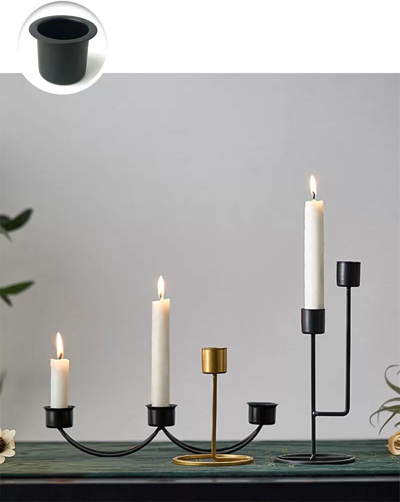 INF 8er-Pack Kerzenhalter für DIY-Kerzenständer