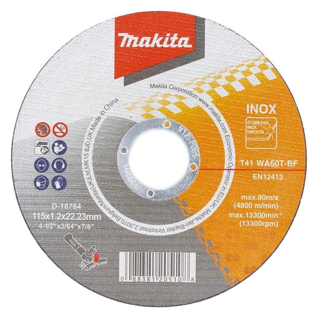 Makita CUTTING DISC METAL/RST 115X1.2 WA60T (D-18764)