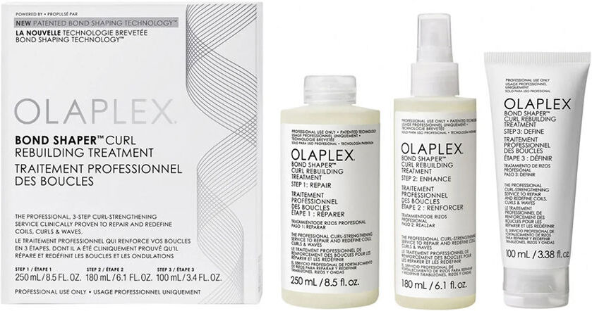 Olaplex Bond Shaper Curls Traitement De Reconstruction Etui 3 pcs
