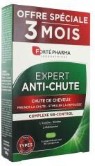 Forté Pharma Expert Anti-Chute - Programme Cheveux 3 Mois - 90 Comprimés - Boîte 90 comprimés