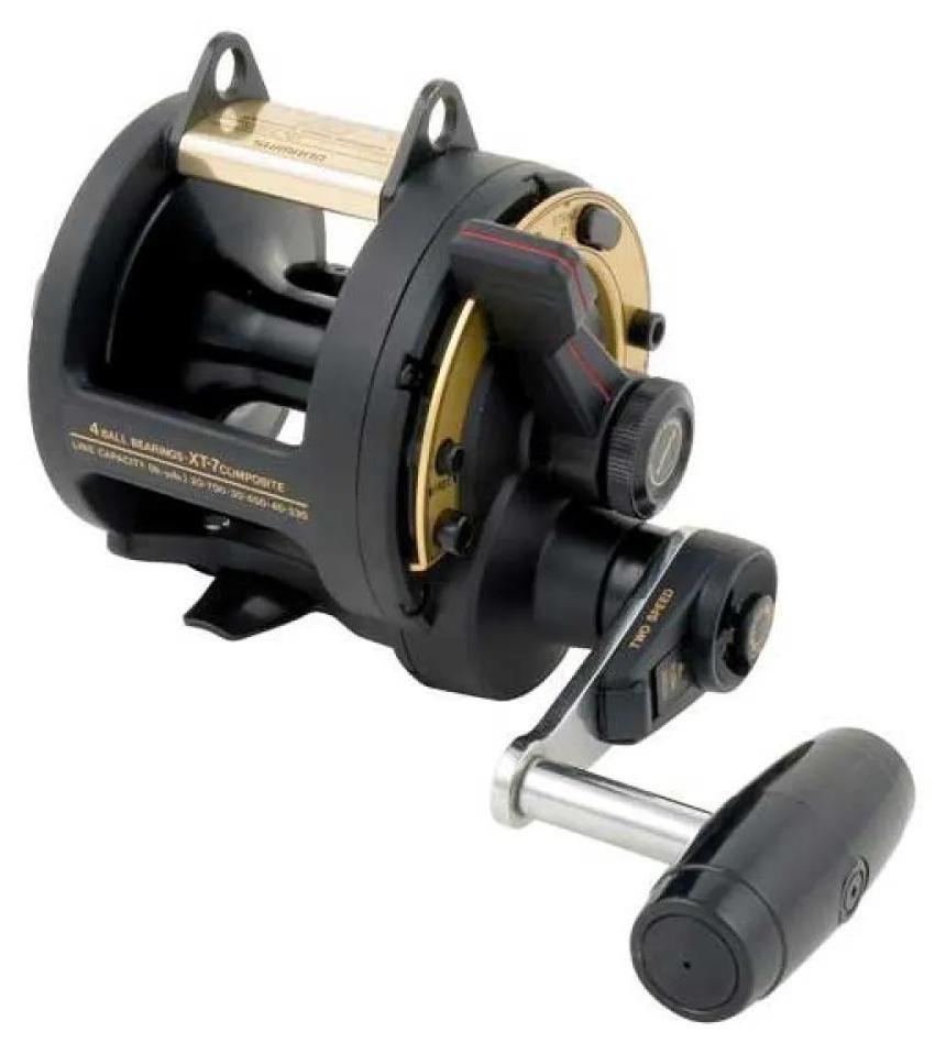 Shimano Fishing Reels Tld 2 Speed Trollingrolle Schwarz 50LRS Schwarz 50LRS