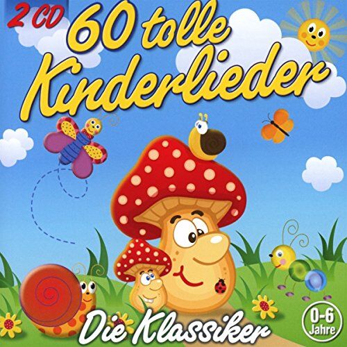 Kiddy Club - 60 Tolle Kinderlieder (2 CDs) - Preis vom 12.10.2026 11:37:12 h