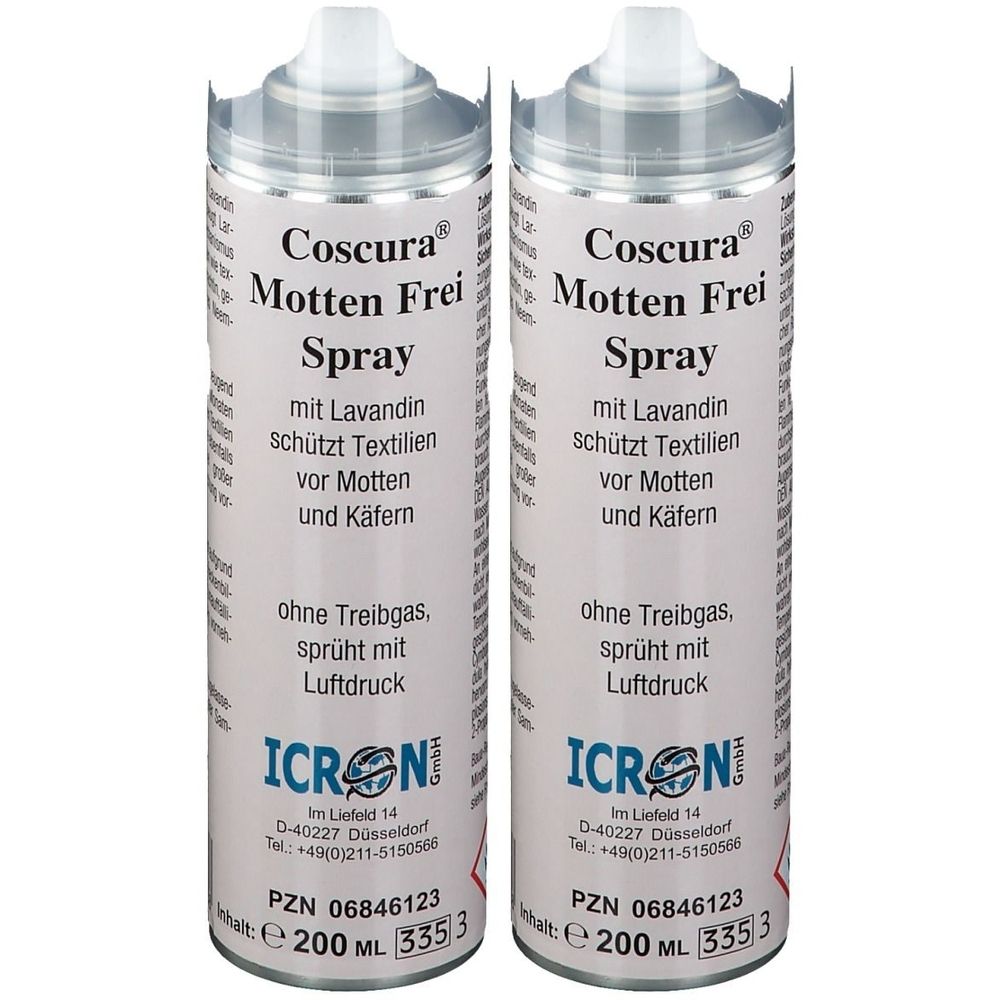 Motten Frei Spray Coscura x2 2x200 ml