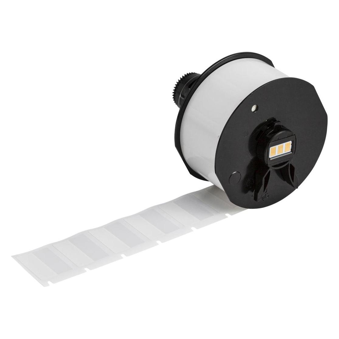 Brady A62-15-427, Vinyl, Weiss/Transparent, matt, 25.40 x 9.53(19.05) mm, selbstlaminierend, perman (33.32 mm) (A62-15-427)