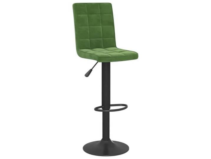 HOME-MARKET - 1pc Tabouret de bar - Tabouret de Cuisine - Vert foncé Velours FR2262