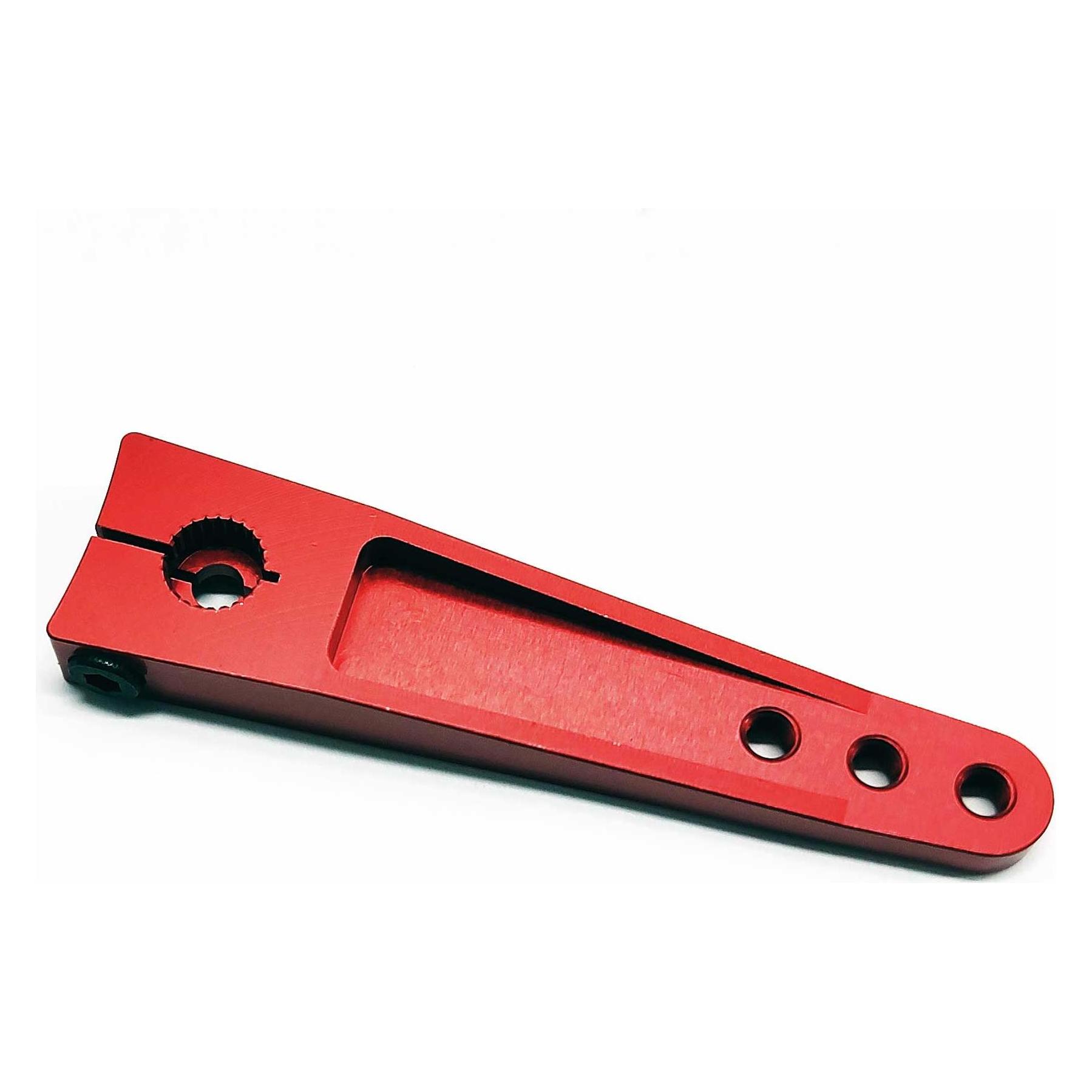 Kuza Servohebel 1-Arm Futaba 25T 45/39/33mm 1.75" M3 Heavy Duty V2 Aluminium (KAG2S73F)