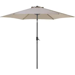 SONNENSCHIRM 270 cm taupe Varese
