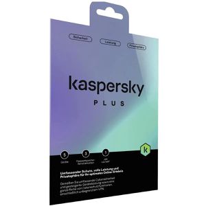 Kaspersky Antivirenprogramm Plus, 5 Geräte, 1 Jahreslizenz, 5 Anwendungsbereiche