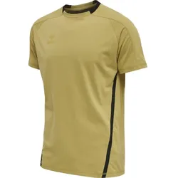 hummel hmlCIMA XK T-Shirt Kurzarm Unisex - antique gold - S