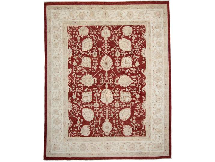 Ziegler Farahan Haj Babai Teppich 241x297 Handgeknüpft Orientteppich Wolle