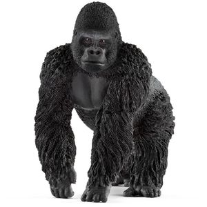 schleich Spielfigur WILD LIFE 14770, ab 3 Jahre, Gorilla Männchen, 5,8 x 9,4 cm