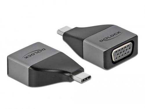 Delock USB 2.0 Adapter [1x USB-C Stecker - 1x VGA-Buchse] 64002