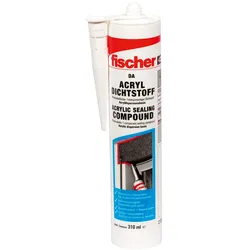 Fischer Acryldichtstoff DA 310ml grau - 53111