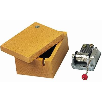 TROUSSELIER - Holzbox für Musikwerk mit Kurbel