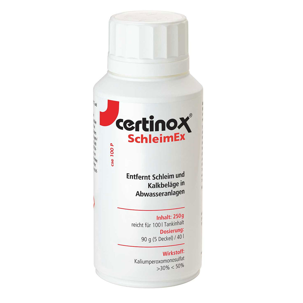 250g Tankreinigung SchleimEX Pulver Certinox 8012072