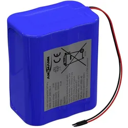 Ansmann 3S2P Akkupack 6x 18650 Kabel Li-Ion 10.8V 6700mAh Akkupack 6x Li-Ion 1 (1 Stk., Gerätespezifisch, 6700 mAh), Batterien + Akkus