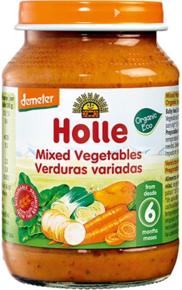 Holle Tarrito Verduras Variadas