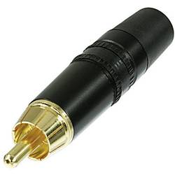 Rean AV NYS373-0 Cinch-Steckverbinder Stecker, gerade Polzahl: 2 Schwarz 1 St.
